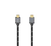 HAMA Câble HDMI Ultra High Speed 8K 48 Gbit/s métal 5,0 m or