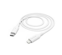 Hama Câble de charge USB 2.0 Lightning et USB‑C mâle 1,00 m blanc 00201598