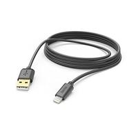 Hama Câble iPhone USB-A vers Lightning – 3 m, MFi certifié, 480 Mbit/s – Noir