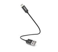 Hama Câble de charge USB 2.0 Connecteur Lightning vers USB-A mâle 0,20 m Noir 00201578