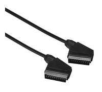 Hama Câble péritel panier – cordon 1,5 m, 21 broches pour TV et vidéo – noir