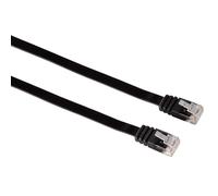Hama Câble Plat 5M Ethernet LAN Réseau RJ45 Pour Tapis Porte Plinthe