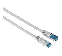 Hama câble réseau CA6 (panier, 1 Gbit/s, F/UTP, Ethernet, RJ45, câble Internet, 5 m) gris