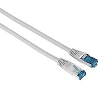 HAMA Câble réseau F/UTP, CAT 6, RJ-45 - RJ-45, 1Gbit/s, 1.5 m, Gris