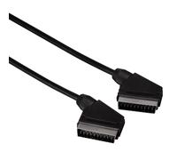 Hama Câble SCART 1,5m Anti-Plis pour TV Magnétoscope