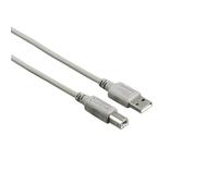 Hama Câble USB A vers USB B 2.0 5 m 480 Mbit/s 0,5 A pour PC/ordinateur portable gris
