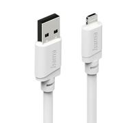 Hama Câble USB-A vers Lightning pour iPhone, Certifié MFi, 1 m, Blanc