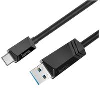 HAMA - Câble USB-A vers USB-C 1,5m Noir