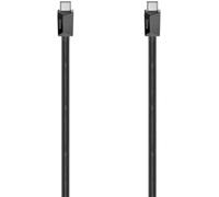 Hama Câble USB-C USB 3.2 Gen1 USB-C® mâle 0.75 m noir contacts dorés 00200648