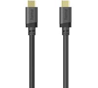Hama Câble USB-C USB 3.2 Gen1 USB-C® mâle 1.5 m noir contacts dorés 00202009