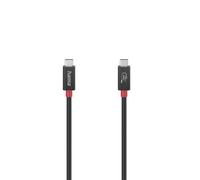 HAMA Câble USB-C USB 4.0 Gen3 40 Gbit/s 240 W 1,0 m noir