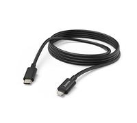 Hama Câble USB C vers Lightning 3M - Certifié MFi, Câble Charge Rapide Apple, Transfert Rapide 480 Mbit/s, Compatible iPhone Airpods iPad - Noir