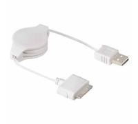 Hama Câble USB Enrouleur USB - Connecteur iPod Pour Apple iPod Nano Touch Mini