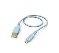 Hama Câble USB flexible 1,5 m USB 2.0 USB A Micro-USB B Bleu (00201563)