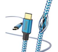 Hama Câble USB Reflective 1,5 m USB 2.0 USB C bleu (00201557)