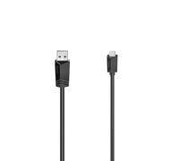 Hama Câble USB USB 2.0 USB-Micro-B mâle, USB-A mâle 1.50 m noir 00200608