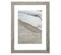 Hama Cadre en bois MDF Vagues 20x30 cm Gris