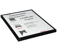 Hama Cadre en Plastique Madrid (Taille de Cadre de 21 cm x 29,7 cm, Taille de la Photo de 15 cm x 20 cm, 1 Photo par Cadre, à accrocher, élégant, Simple, Classique) Noir