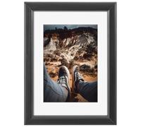 Hama Cadre Mural Bella en Bois Noir 13 x 18 cm