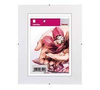 Hama Cadre photo "Clip-Fixe" (sans bordure, 60 x 80 cm, Anti-Reflex) Blanc