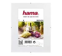 Hama Cadre photo "Clip-Fixe" (sans bordure, 62 x 93 cm, Reflex) Blanc
