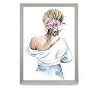 Hama Cadre photo pour portrait Lilly aluminium argenté 15 x 20 cm