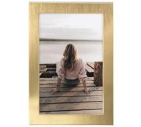 Hama Cadre photo en aluminium doré extra large