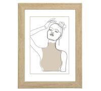 Hama Cadre Photo en Bois Copenhague, chêne, 50 x 70 cm