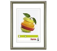 Hama Cadre photo en plastique "Décor Sevilla" (taille du Cadre de 40 x 50 cm avec bordure de 13 mm x 20 mm, pour une photo de 40 x 50 cm) Gris Mat