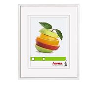 Hama Cadre photo en plastique "Sevilla" (taille du Cadre de 40 x 60 cm avec bordure de 13 mm x 20 mm, pour une photo de 30 x 45 cm) Blanc