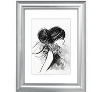 Hama Cadre photo en plastique Sofia, argent, 20 x 30 cm Argent G