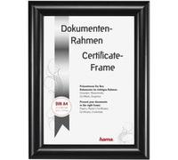 Cadre photo en plastique Sofia, noir, 21 x 29,7 cm