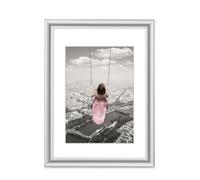 Hama Cadre photo en plastique Swing, argent, 20 x 30 cm