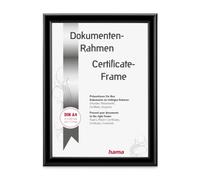 Hama Cadre photo en plastique Swing, noir, 21 x 29,7 cm, DIN A4