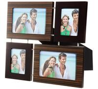 Hama Cadre Portrait 3D Galerie D'Images Cadre Photo Cadre Collage 4 Photos