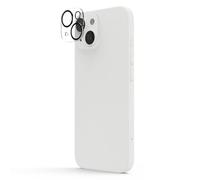 Hama "Cam Protect Protection Caméra pour iPhone 14/14 Plus - Verre Trempé 9H, Installation Simple & Rapide, Qualité Photo Haute Définition, Résistant aux Chocs & Rayures