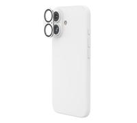 Hama "Cam Protect Protection Caméra pour iPhone 16/16 Plus - Verre Trempé 9H, Installation Simple & Rapide, Qualité Photo Haute Définition, Résistant aux Chocs & Rayures