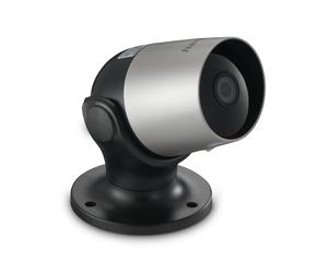 Hama Caméra de Surveillance WiFi Exterieur (Caméra Connectée, IP65, Full HD 1080p, sans Hub, Stockage Mirco-SD/SDHC, Détect, Mouvement+Son, Vision Nuit, Google,Alexa, Appli, Son 2 Voies)