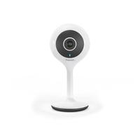 Hama Caméra WiFi (1080p, avec appel, détectection mouvement et vision nuit, intérieur) Blanc/Gris