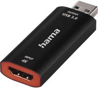 HAMA Capture Card USB HDMI 4K vers 1080P Adaptateur USB-C