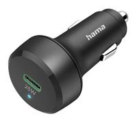 Hama 201638 Chargeur de voiture, PD/QC,USB-C, 25W Chargeurs/Câbles de charge/Alimentation spéciale Noir