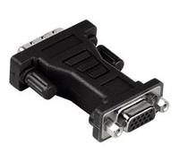 Hama - Carte d'écran - DVI-I (M) pour HD-15 (VGA) (F) - noir Noir G