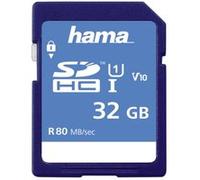 Hama - Carte mémoire flash - 32 Go - UHS Class 1 / Class10 - SDHC UHS-I G