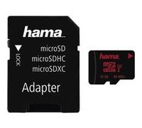 Hama - Carte mémoire flash (adaptateur microSDHC - SD inclus(e)) - 16 Go - UHS Class 3 - SDHC UHS-I G