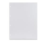 Hama Carton photo – 23,3 x 31 cm – perforé – 25 feuilles – blanc