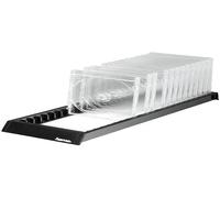 Hama Casier de rangement Spirit II – Système sur socle pour 22 boîtiers CD antidérapant Noir