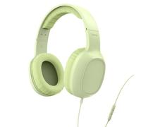 Hama Casque Audio Filaire on Ear Fun C, Supra-Aural, Microphone Intégré, Cable USB-C 1.2m, pour la Musique, Le Bureau ou Le Gaming, Commande Vocal Siri et Google Assitant, Vert
