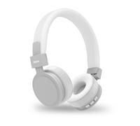 Hama Casque Bluetooth sans Fil Freedom Lit II (Casque Audio Supra-auriculaire Bluetooth, Micro intégré, Pliable, Rembourré, Port USB-C, Apple Siri/Google Assistant) Blanc