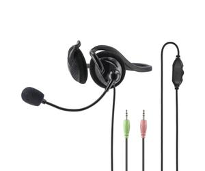 Hama Casque Micro de Bureau pour PC NHS-P100 avec Tour de Cou, stéréo