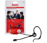 Hama Casque Micro Pour Téléphone Sans Fil DECT Gigaset 2,5 mm Noir Mono